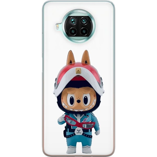 Xiaomi Mi 10T Lite 5G Läpinäkyvä kuori How2work Labubu hirviöt x Ultraman Blue -hahmo