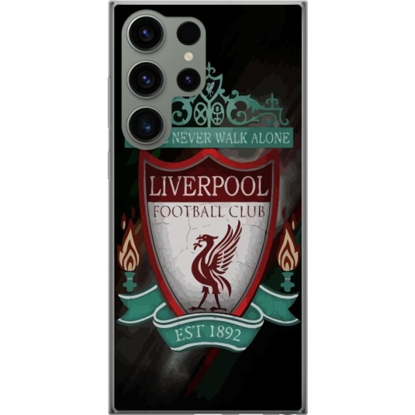 Samsung Galaxy S23 Ultra Läpinäkyvä kuori Liverpool