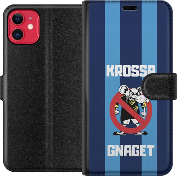 Kompatibelt Plånboksfodral till Apple iPhone 11 Djurgården Krossa
