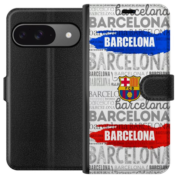 Google Pixel 9 Lompakkokotelo FC Barcelona