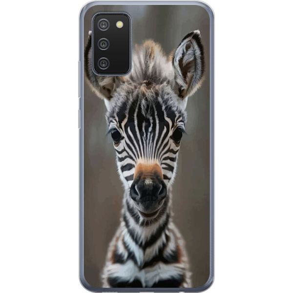 Samsung Galaxy A02s Läpinäkyvä kuori Giraffi Eläinaihe Afrikka Luonto Graafinen Kuva Savanni Villieläimet Suosittu Seinätaide Eksoottinen Teema