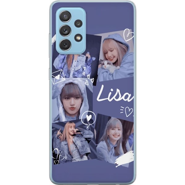 Samsung Galaxy A72 5G Läpinäkyvä kuori Lisa Blackpink – A