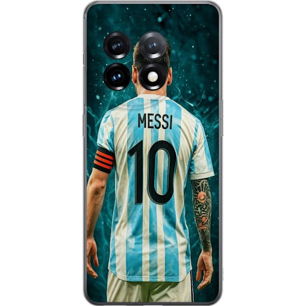 OnePlus 11R Läpinäkyvä kuori Messi