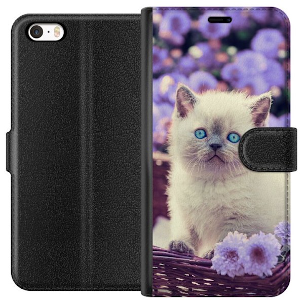 Apple iPhone 5 Tegnebogsetui Kat