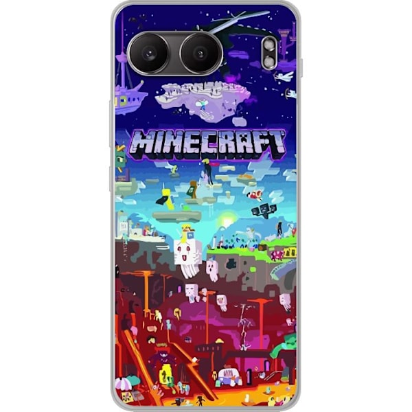 OnePlus Nord 4 Gennemsigtig cover Minecraft