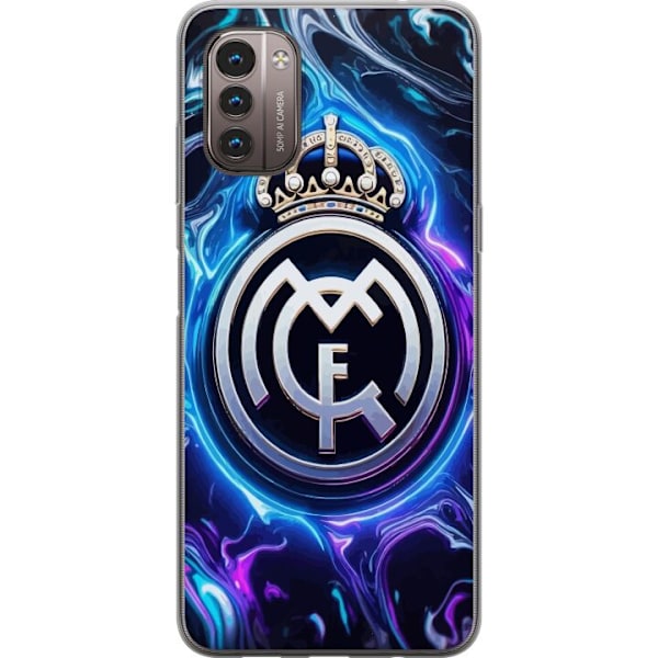 Nokia G21 Läpinäkyvä kuori Real Madrid