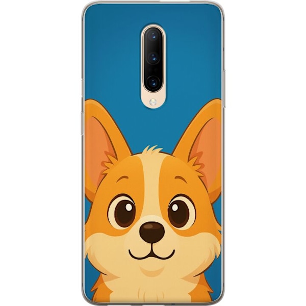 OnePlus 7 Pro Läpinäkyvä kuori Hello Corgi