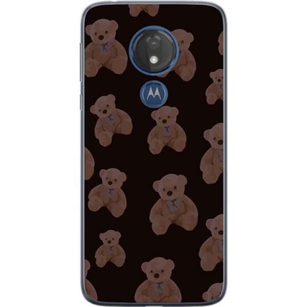 Motorola Moto G7 Power Genomskinligt Skal En björn flera bjö