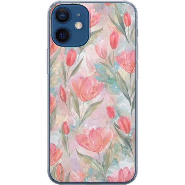 Kompatibel Mobilcover til Apple iPhone 12 Tulipaner i blomst