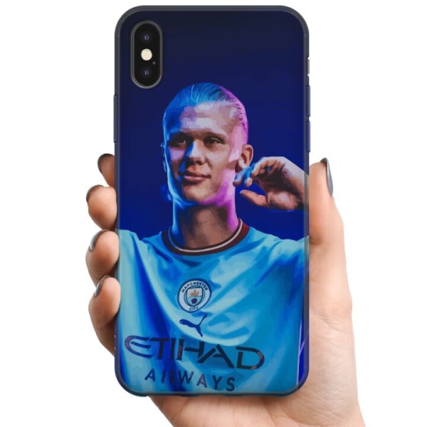 Apple iPhone XS Max TPU Mobilcover Erling Haaland