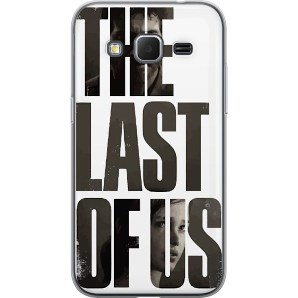 Samsung Galaxy Core Prime Genomskinligt Skal The Last of Us Ellie Joel Apokalyps Clickers TV-serie Fanart Dystopi Spelmotiv