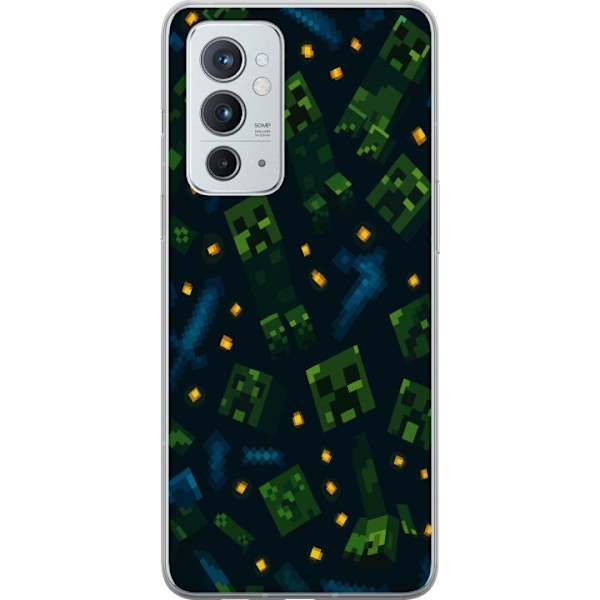 OnePlus 9RT 5G Läpinäkyvä kuori Minecraft Dungeons Mob