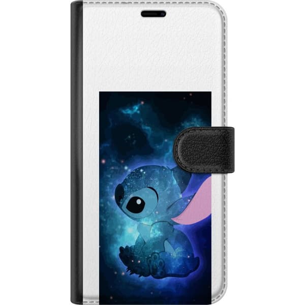 Kompatibelt Lommeboketui til Honor 20 Galaxyinspirert Stitch med stjernehimmel og romtema blå