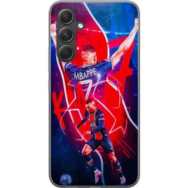 Samsung Galaxy S24+ Läpinäkyvä kuori Kylian Mbappé