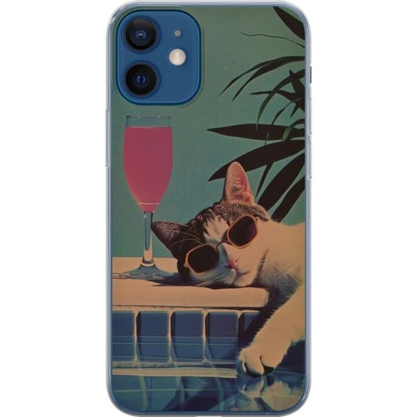 Kompatibel Mobilcover til Apple iPhone 12 mini Kat ferie