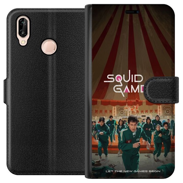 Huawei P20 lite Lommeboketui Squid Game