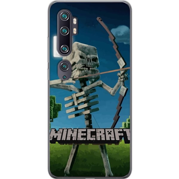 Xiaomi Mi Note 10 Läpinäkyvä kuori A Minecraft Movie