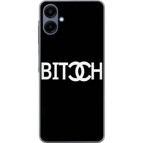 Samsung Galaxy A06 Läpinäkyvä kuori Bitch Chanel -inspiroima katumuoti Muoti Tekstimotiivi Trendi Ikoninen Tyyli Kaupunkisuunnittelu