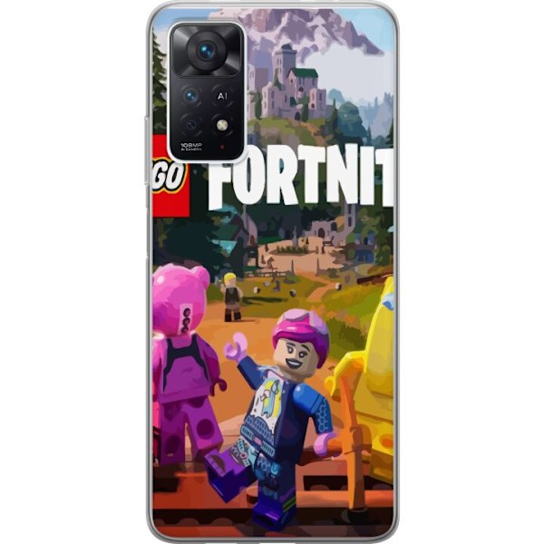 Xiaomi Redmi Note 11 Pro 5G Läpinäkyvä kuori Fortnite