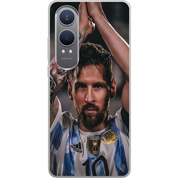 OnePlus Nord CE4 Lite Gennemsigtig cover Messi