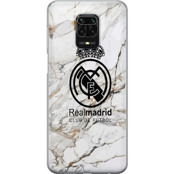 Xiaomi Redmi Note 9S Gennemsigtig cover Real Madrid