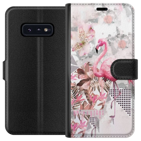 Samsung Galaxy S10e Plånboksfodral Flamingo