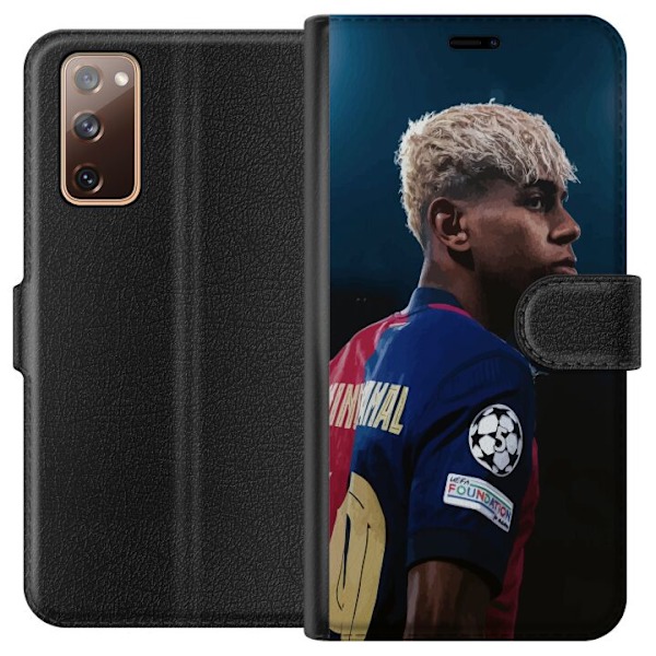 Samsung Galaxy S20 FE Lompakkokotelo Lamine Yamal - Barcelonan