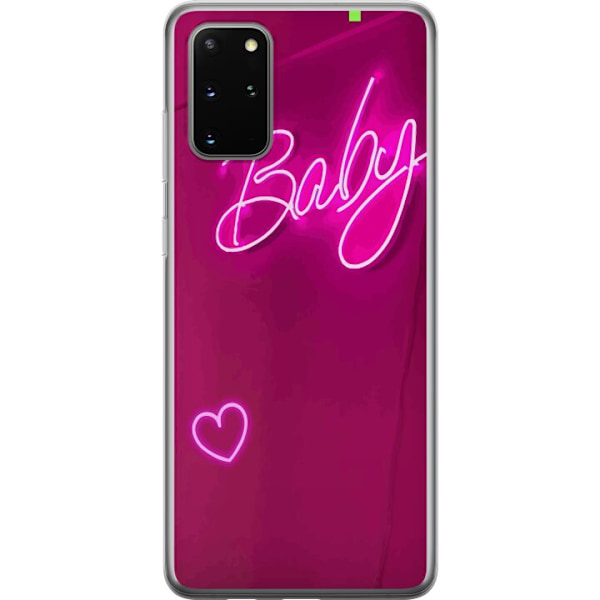 Samsung Galaxy S20+ Genomskinligt Skal Baby Heart