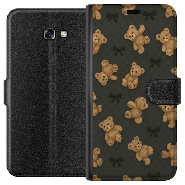 Samsung Galaxy A3 (2017) Tegnebogsetui Teddy Knus