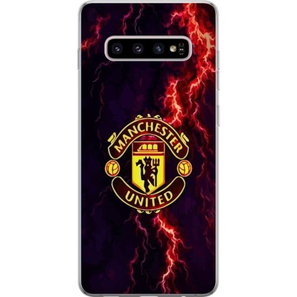 Samsung Galaxy S10+ Gjennomsiktig deksel Manchester United
