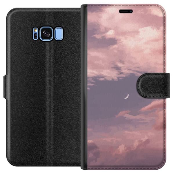Kompatibelt Lommeboketui til Samsung Galaxy S8 Rosa Himmel