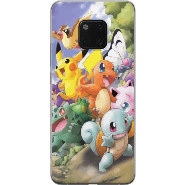 Huawei Mate 20 Pro Gennemsigtig cover Pokemon
