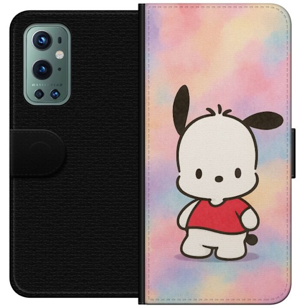 OnePlus 9 Pro Tegnebogsetui Kawaii Sanrio Pochacco