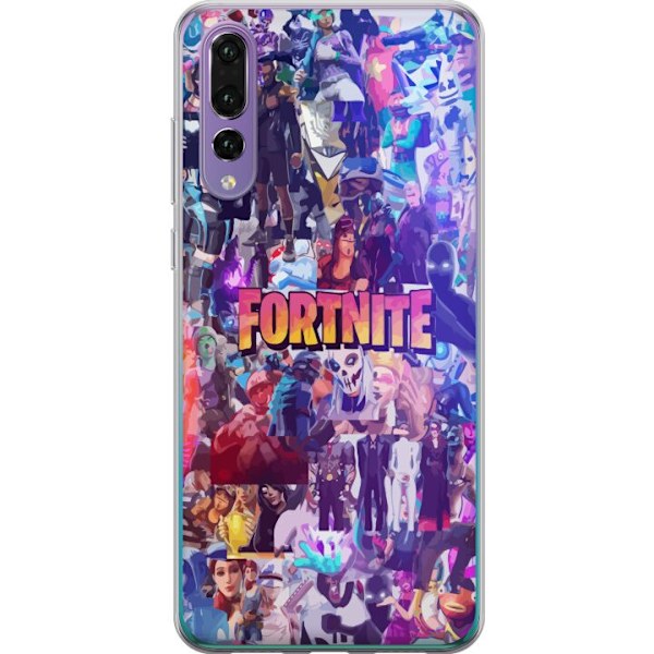 Huawei P20 Pro Gennemsigtig cover Fortnite