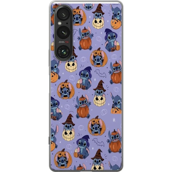 Sony Xperia 1 VI Gennemsigtig cover Stitch halloween