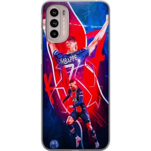 Motorola Moto G41 Läpinäkyvä kuori Kylian Mbappé