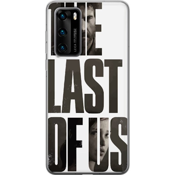 Huawei P40 Läpinäkyvä kuori The Last of Us Ellie Joel Apoka
