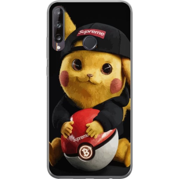 Huawei P40 lite E Gennemsigtig cover Pikachu Supreme