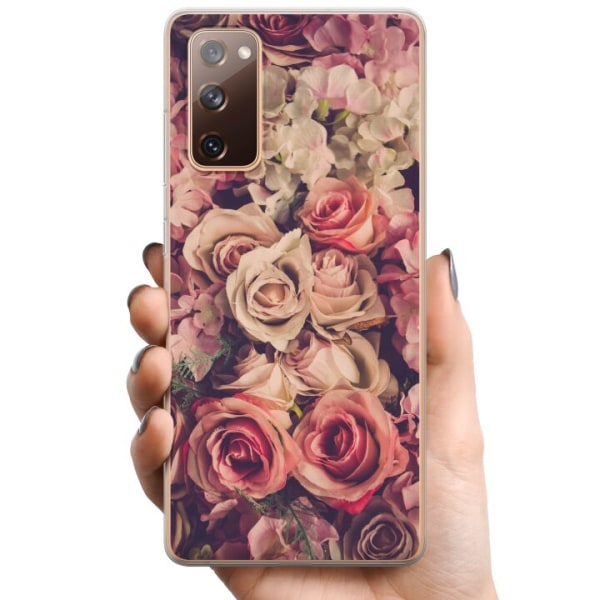 Samsung Galaxy S20 FE TPU Mobildeksel Blomster