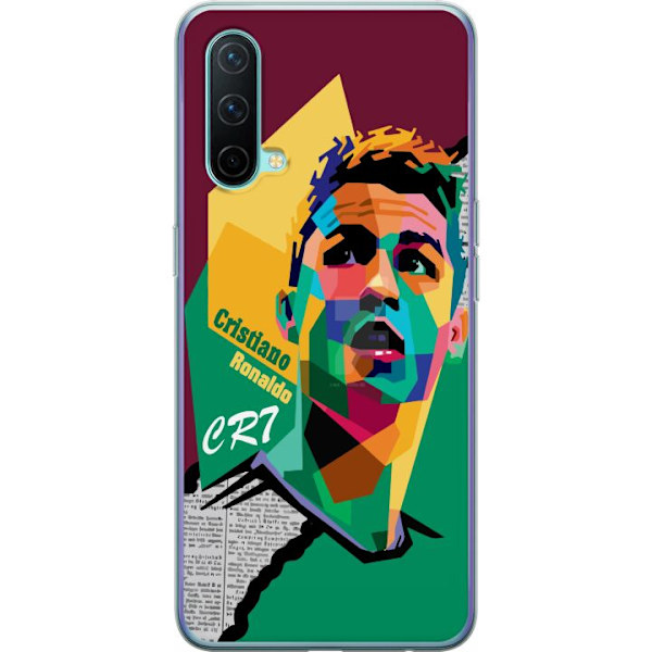 OnePlus Nord CE 5G Gjennomsiktig deksel Ronaldo