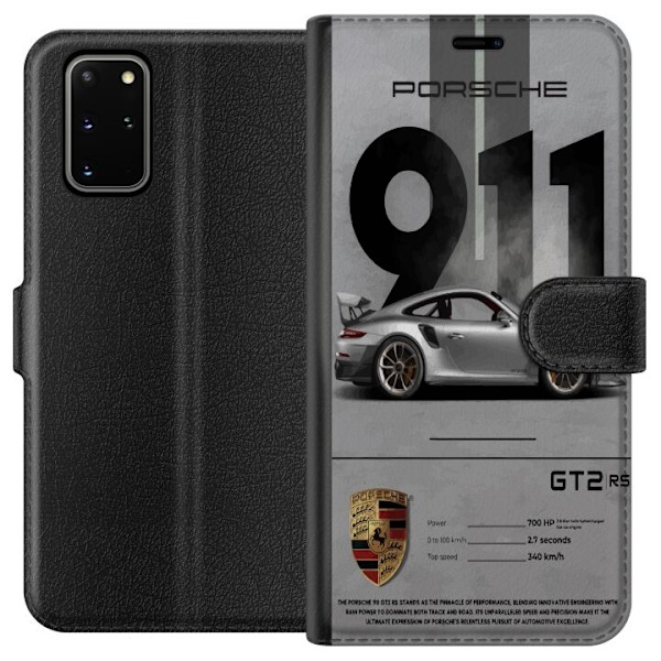 Samsung Galaxy S20+ Lompakkokotelo Porsche 911