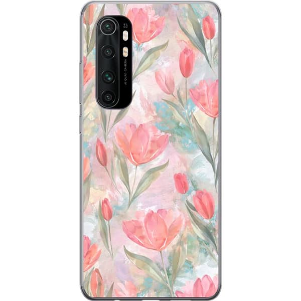 Kompatibelt Mobildeksel til Xiaomi Mi Note 10 Lite Tulips in Bloom