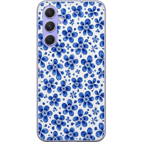 Kompatibel Mobilcover til Samsung Galaxy A54 Blåt venskab