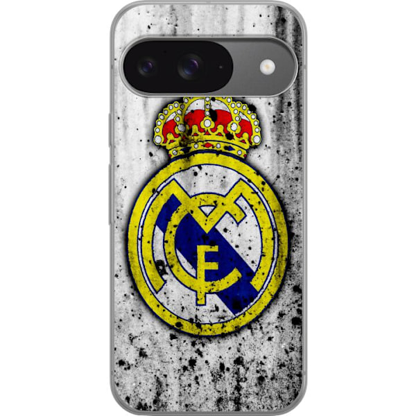 Google Pixel 9 Pro Gennemsigtig cover Real Madrid CF