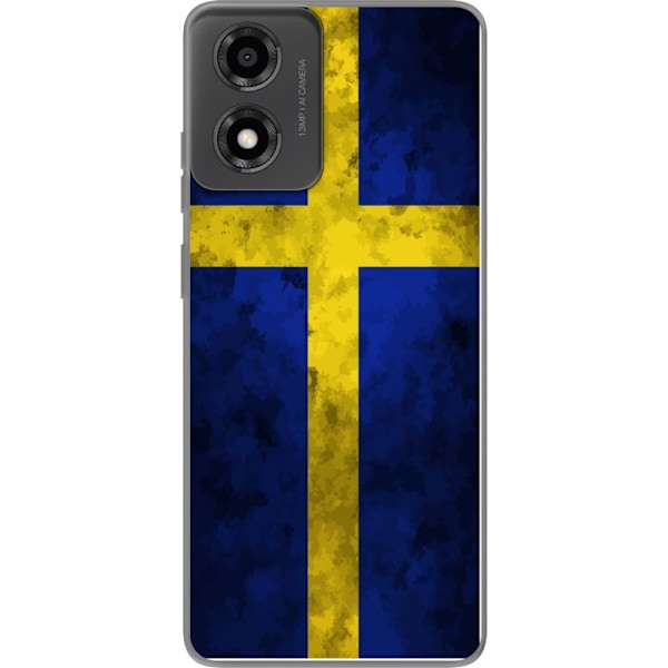 Motorola Moto E14 Gennemsigtig cover Sverige