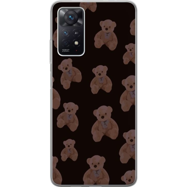 Xiaomi Redmi Note 11 Pro 5G Gennemsigtig cover En bjørn flere