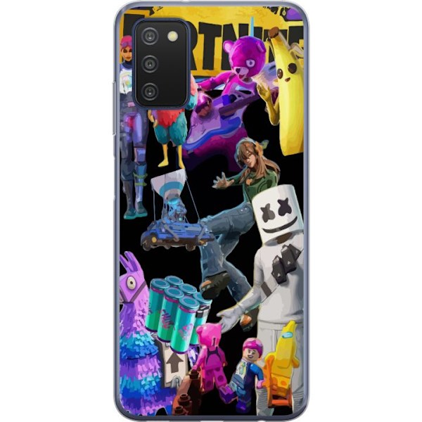 Samsung Galaxy A03s Gennemsigtig cover Fortnite