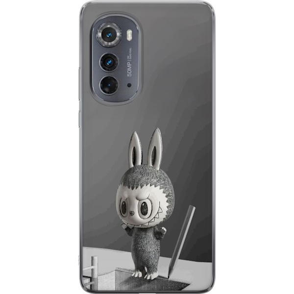 Motorola Edge (2022) Läpinäkyvä kuori Pop Mart MEGA LABUBU
