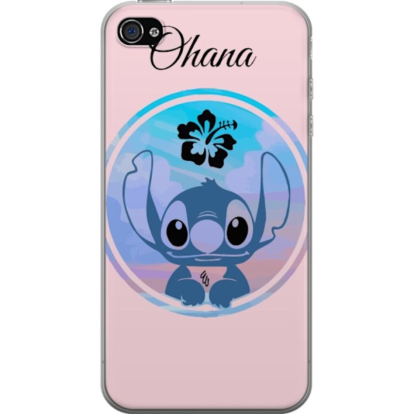 Apple iPhone 4s Genomskinligt Skal Stitch Ohana