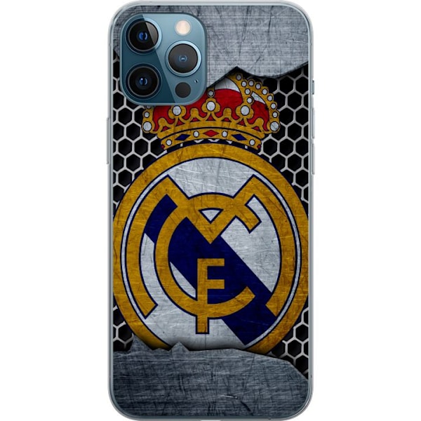 Apple iPhone 12 Pro Max Läpinäkyvä kuori Real Madrid